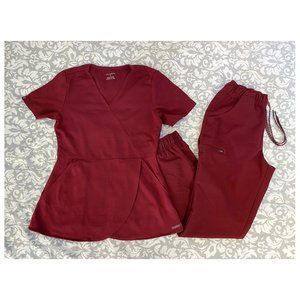 JAANUU Wine Scrubs Set